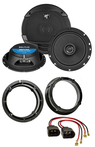 Hifonics 180Watt 16,5Cm 2-Wege Lautsprecher FüR VW New Beetle 97-10 TüR Front He-image