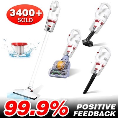 Cordless Stick Vacuum Cleaner Powerful Suction Handheld Lightweight Rechargeable