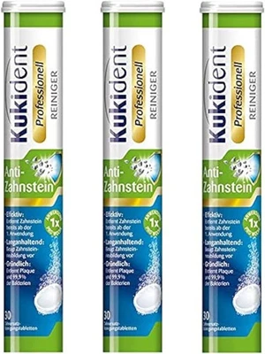 Kukident Professionell Anti-Zahnstein 3x30 Tabs Reinigung für Zahnprothesen - Bild 1 von 4