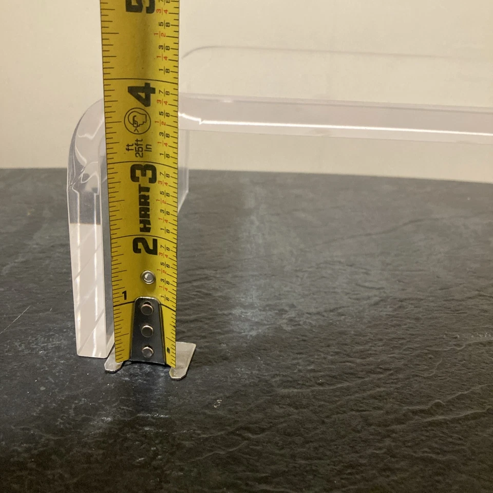 Acrylic Riser Desk Dresser Computer Stand - Image 4 of 4