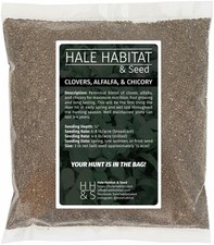 Perennial Clover Alfalfa  Chicory Food Plot Seed Mix   Deer Attractant 