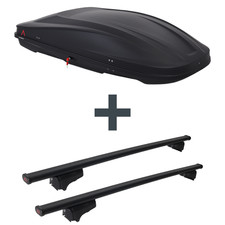 Dachbox G3 Spark 520 + Dachträger G3 Clop für VW Caddy V Typ SBB / SBJ NEU