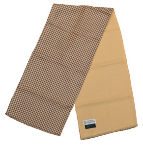 Men's Tuxedo Opera Scarf Double Sided Silk / Wool England for USA Boutique VTG