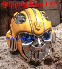 US Now!!! Amazing Gifts Voice Control 1:1 Killerbody Bumblebee Helmet Transform