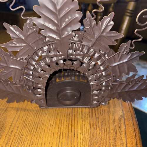 Türkei Votivhalter METALL Kunst Dekor 7” x 10 3/4” - Bild 4 von 8