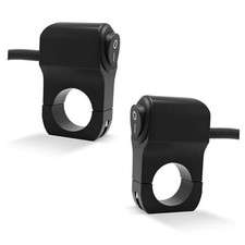 Motorcycle Handlebar Switch, 12V Waterproof Handlebar Light Switch with 2 PCS