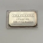 Engelhard 1oz Silver Bar .999 COURSE PEBBLE BACK NO SERIAL SEALED RARE!