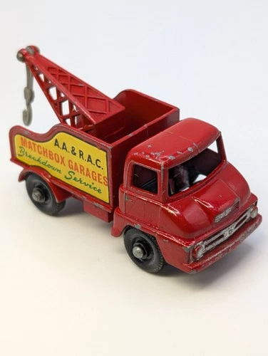 MATCHBOX LESNEY Moko 13c Ford Thames Wreck Truck original vintage diecast car
