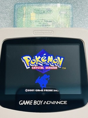 Pokemon: Crystal Version (Game Boy Color) Authentic Tested Working