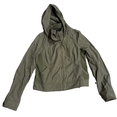 Guess Jacket Girls Large Cotton Zipper Hooded Jacket USA Kids Youth