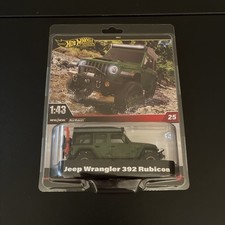 Hot Wheels Premium Jeep Wrangler 392 Rubicon 25 1:43 Scale Green 2025 NEW