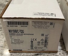 Shure MX150BCTQG Submiiature Lavalier Microphone - Black