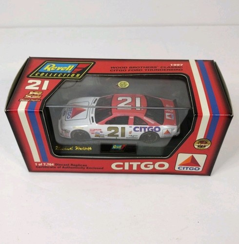 Revell Citgo Michael Waltrip 1/43 Lot Of 2 #21 1997 Ford Thunderbird Nascar - Picture 2 of 9