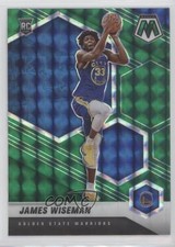 2020-21 Panini Mosaic Rookie Green Mosaic Prizm James Wiseman #205 12g7