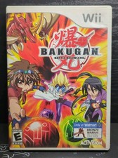 Nintendo WII  Bakugan Battle Brawlers 2009 Manual Box Tested Video Game CIB