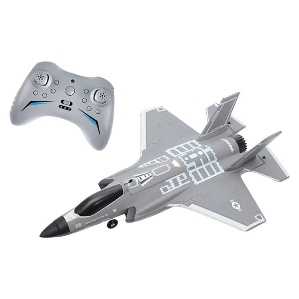 Espuma RC Avión 4 Canales Modelo Avión Juguetes Adultos para Niños y Adultos Foto 3 de 4