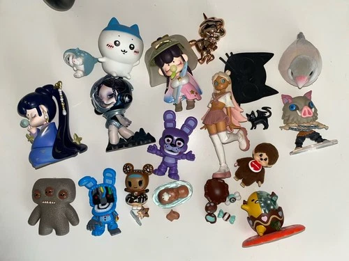 Funko Figures, Plush & Keychains Lot - Five Nights at Freddy's, TinyTAN, PopMart