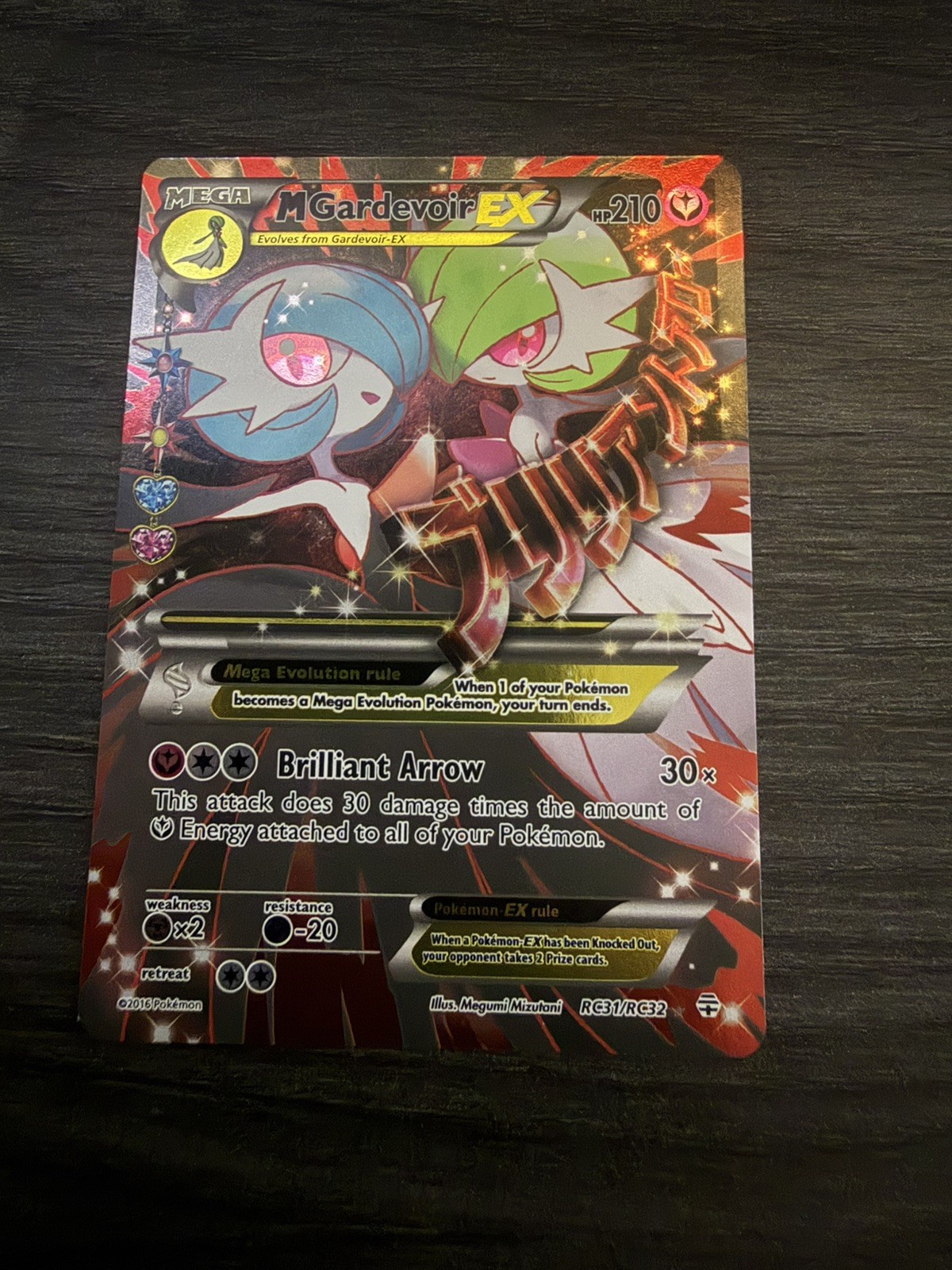 Pokemon TCG M Gardevoir RC31/RC32 Generations Radiant Collection casi nuevo sin clasificar