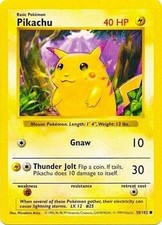 Pikachu [Shadowless] #58 Prices | Pokemon Base Set | Pokemon Cards