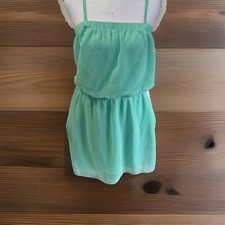 Express Green Mini Midi Dress Wedding Beach Party Date Whimsical Sexy