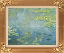 Removable Wall Poster Full Size Monet Water Lilies 1906 710 585mm