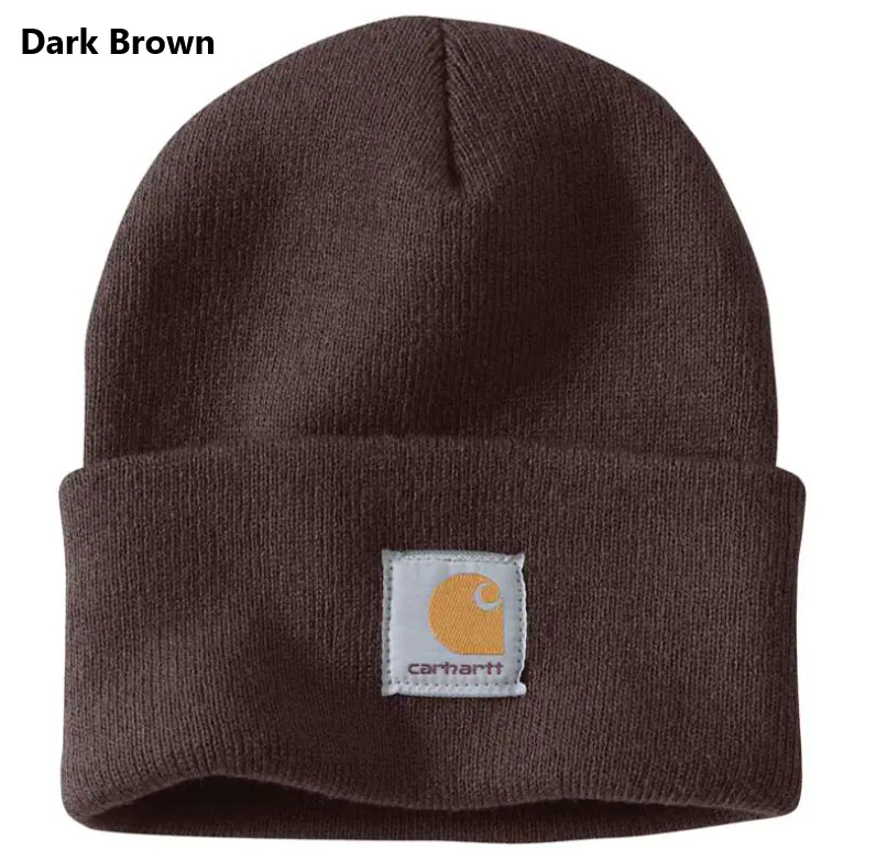 Men's & Woman's Carhartt Acrylic Watch Hat Beanie Winter Knit Cap Authentic A18 image 4