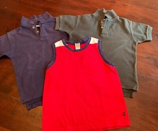 Boys Summer Lot Of 3 shirts Size 5: Gymboree, Ralph Lauren And Rugged bear