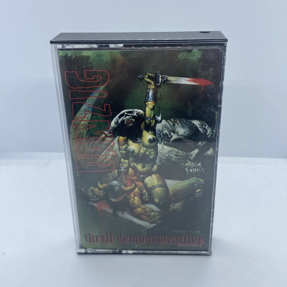 Danzig – Thrall-Demonsweatlive Cassette 1993 Def American Tape USA Import - Image 2 of 4