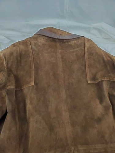 Vintage Exclusive Europe Craft Import Größe 46 Western Style Herren Braun Wildleder... - Bild 7 von 9