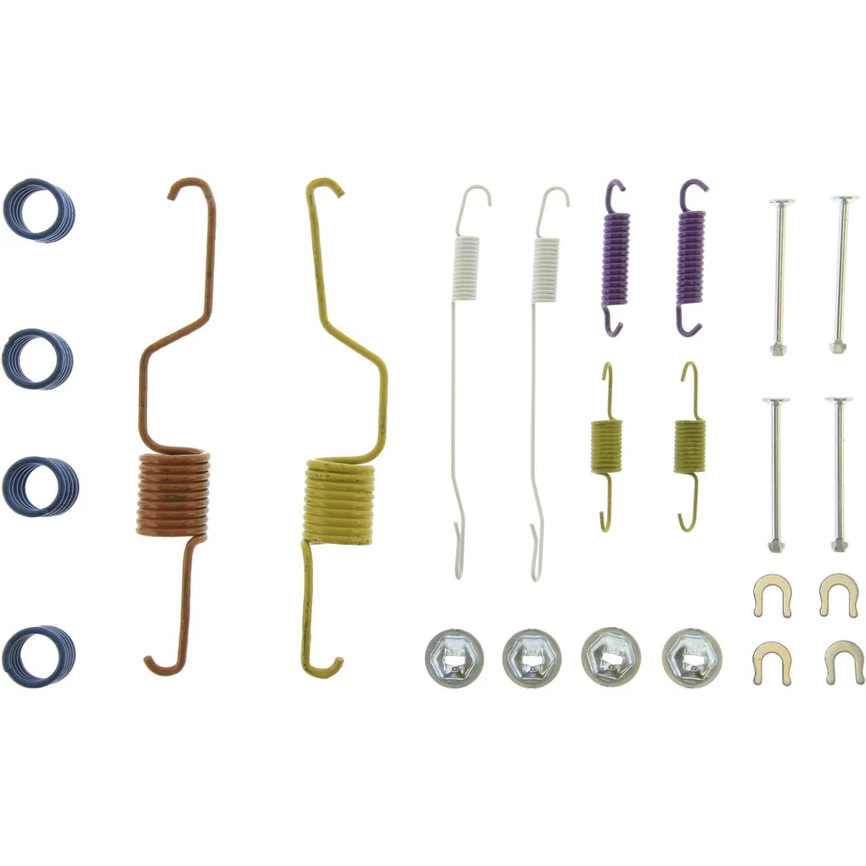 后刹车鼓鞋和制动硬件套件适用于05-19丰田塔科马4WD 6 LUGS — 第 3/4 张图片