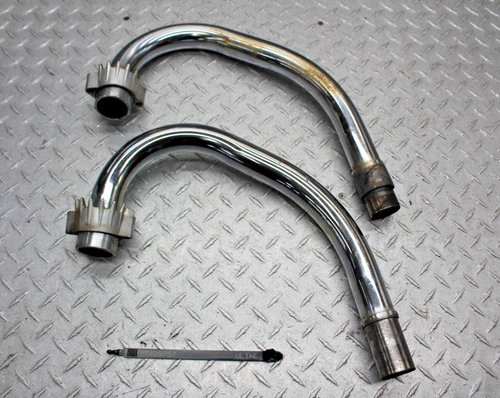 1980 HONDA CX500C CUSTOM EXHAUST PIPE MID SECTION