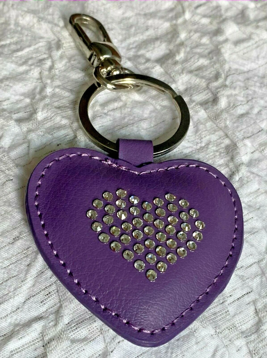 Swarovski heart keyring clearance