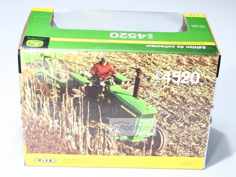 ERTL JOHN DEERE 4520 - COLLECTOR EDITION 40TH ANNIVERSARY OF THE 4520 45056A - Immagine 3 di 4