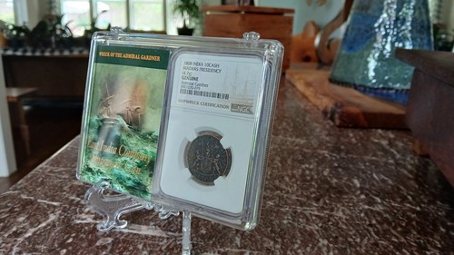 Admiral Gardner - Madras (1808) Shipwreck Treasure 10 Cash NGC (Clear Box) - Picture 3 of 6