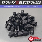 5/50PCS KCD1-11 SPST Mini Rocker Switch 3A 250V ON-OFF