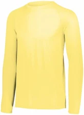 Augusta Sportswear 100% Polyester Attain Wicking Long Sleeves T-Shirt 2795