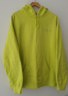 FW20 Supreme Smurfs hooded sweatshirt size XL hoodie Neon Green | eBay