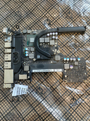 LOGIC BOARD APPLE MACBOOK PRO 13'' MID 2012 A1278 i5 EMC-2554 820-3115-B *AS-IS*