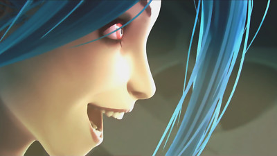 League of Legends anime girls jinx video games playmat gaming mat
