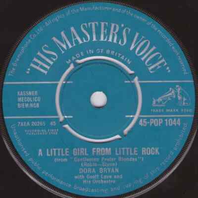 Dora Bryan With Geoff Love & His Orchestra Diamonds Are A Girls Best Friend