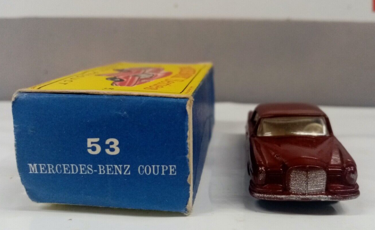 Matchbox Series #53 Mercedes- Benz Coup A Lesney Product