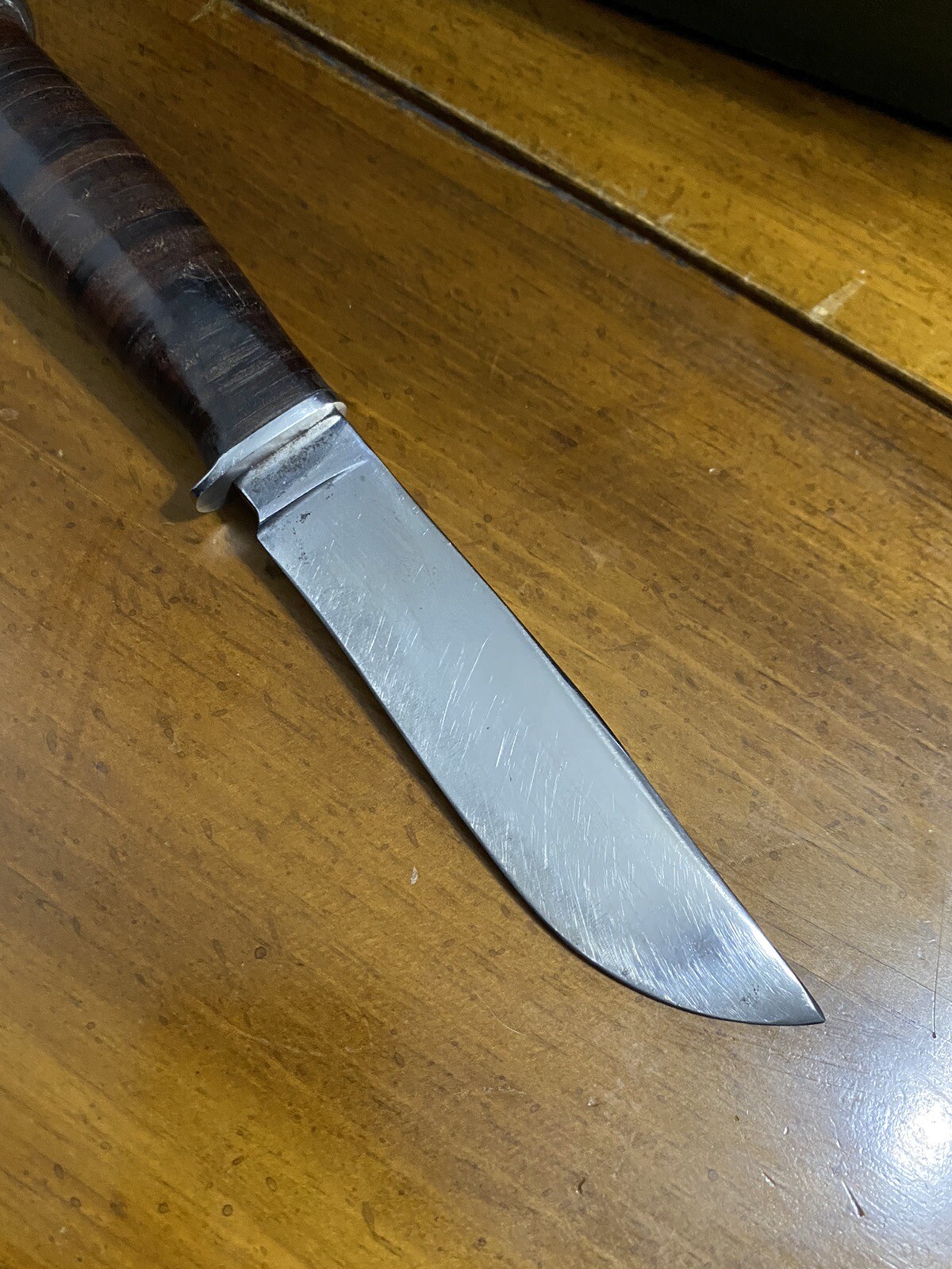 RARE Vintage KABAR Olean N.Y. Official Boy Scouts Of America Fixed