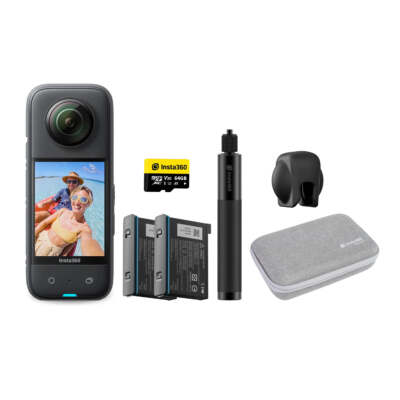 Insta360 X3 Pocket 360 Grad Action Kamera - Starter Bundle