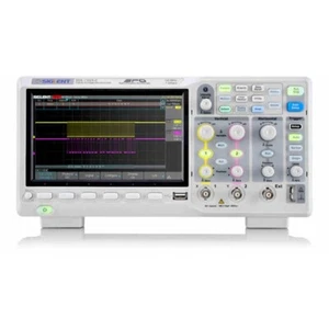 SDS1102X-C 2-Channel 100MHz Bandwidth Super Phosphor Digital Oscilloscope 7''LCD