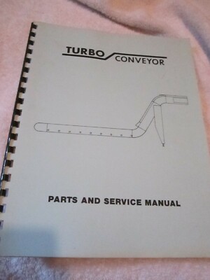 TOYODA Horizontal Machining Center Turbo Conveyer Parts & Service Manual BOOK