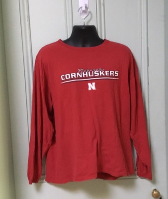 Youth Nebraska 402 Long Sleeve T-shirt LS Omaha Cornhuskers Bluejays Men