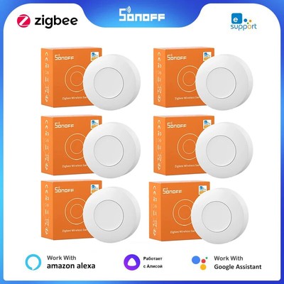SONOFF SNZB-01P Wireless Switch Smart Home Zigbee Version Handy Button Works Wit