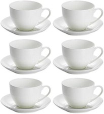 MAXWELL & WILLIAMS KASCHMIR 6 x TEETASSE & UNTERTASSE 230ml (BC1884) NEU/UNBENUTZT