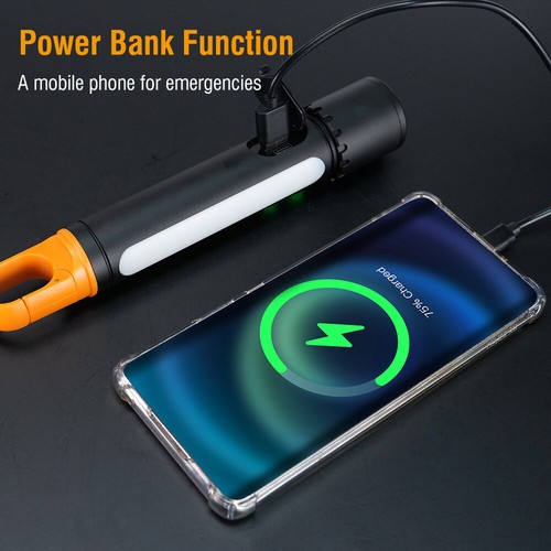 99000LM Ultra Bright White Laser Focus Flashlight Rechargeable Flashlight 10W - Picture 5 of 15