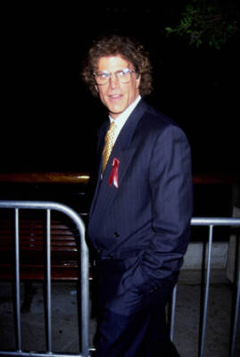 Ted Danson wearing a dark blue pinstripe suit world premiere of Ph- Old Photo 1
